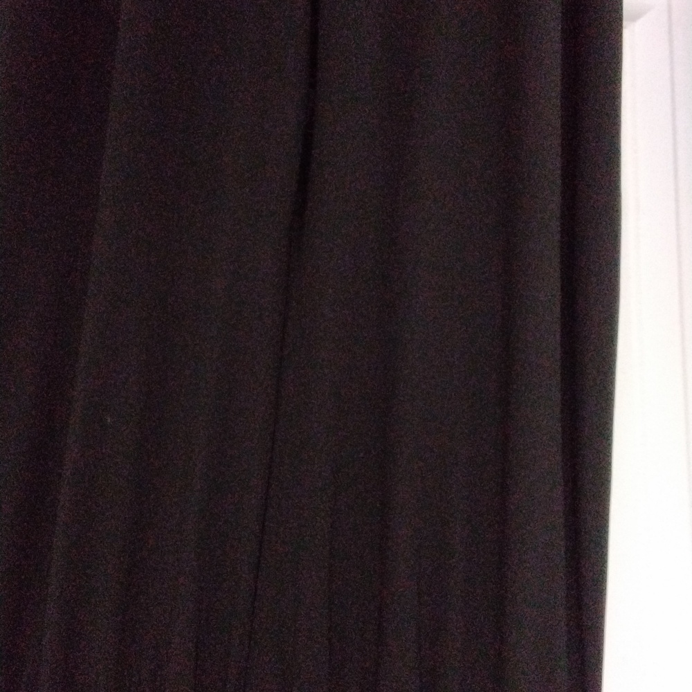 Adrianna Papell Black Sleeveless Jumpsuit P2p 18 Stretch L52 R29 - Picture 2 of 4